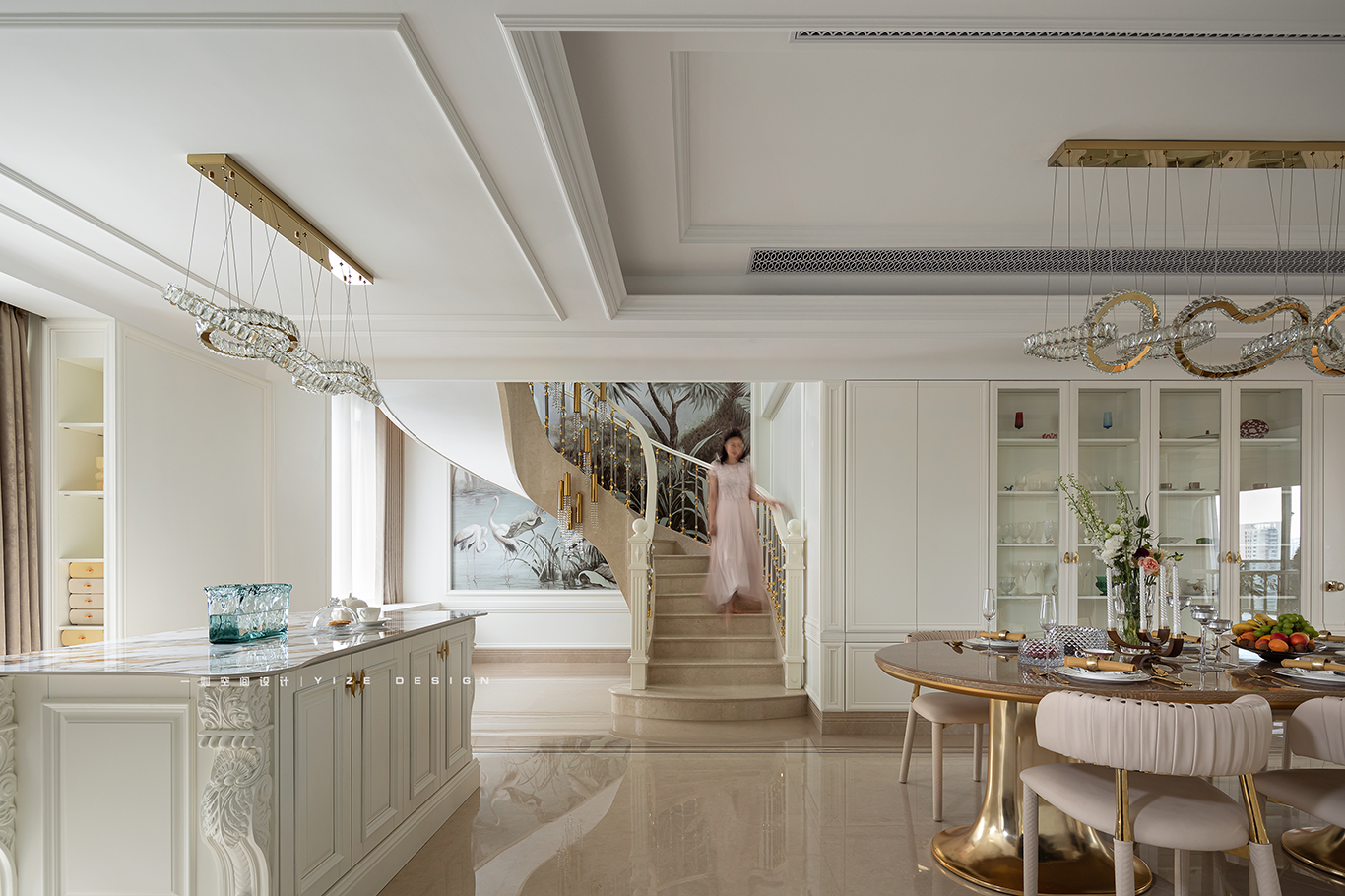 简约法式风格私宅设计丨中国杭州丨赵艺哲设计工作室-28