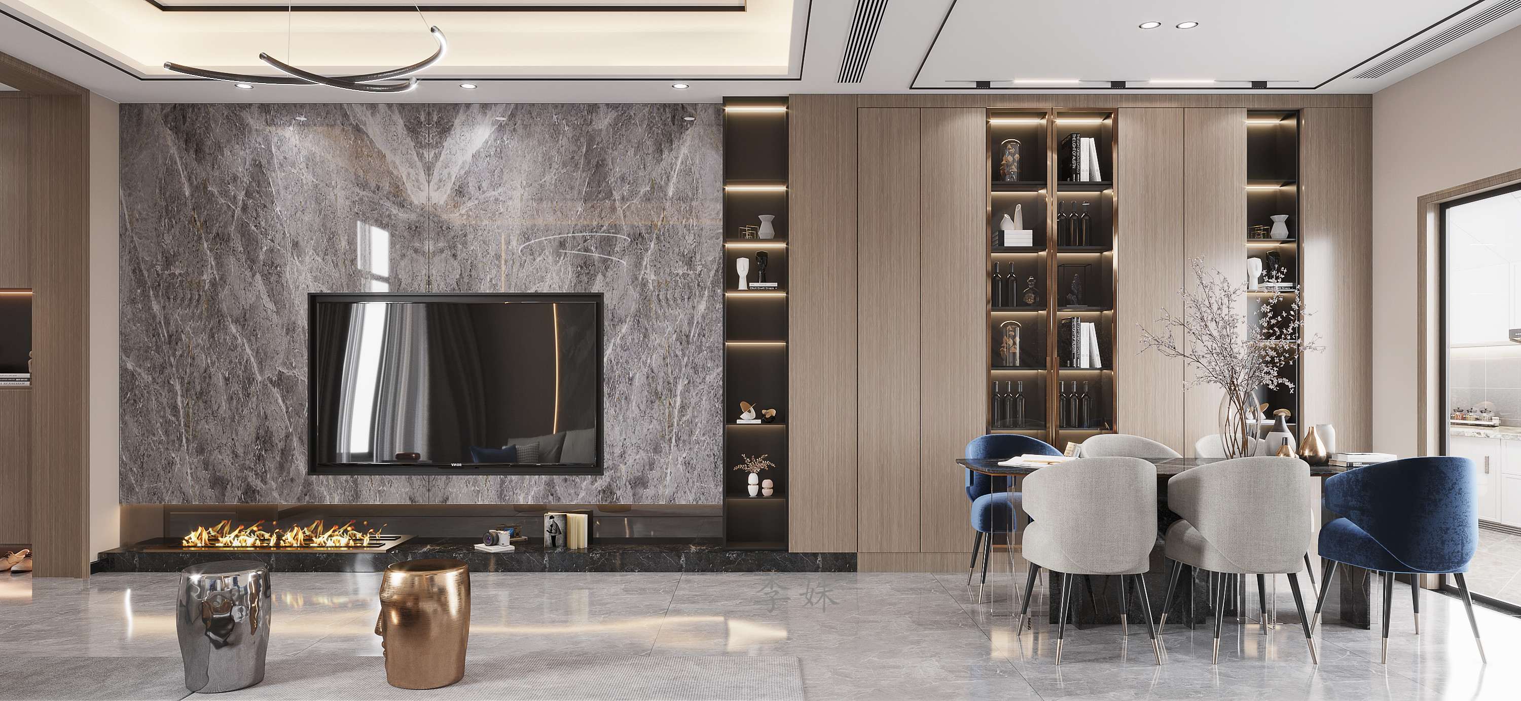 现代轻奢家居设计-8