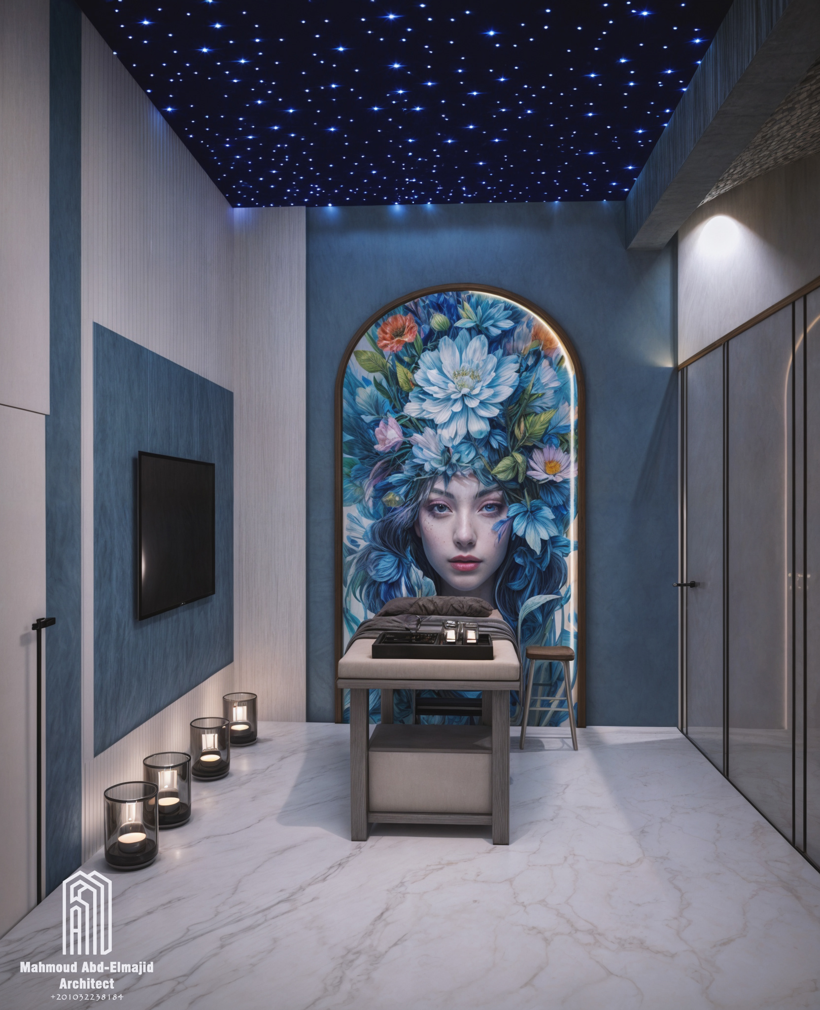 Laguna salon & spa 设计丨阿联酋丨Mahmoud abd elmajied-24