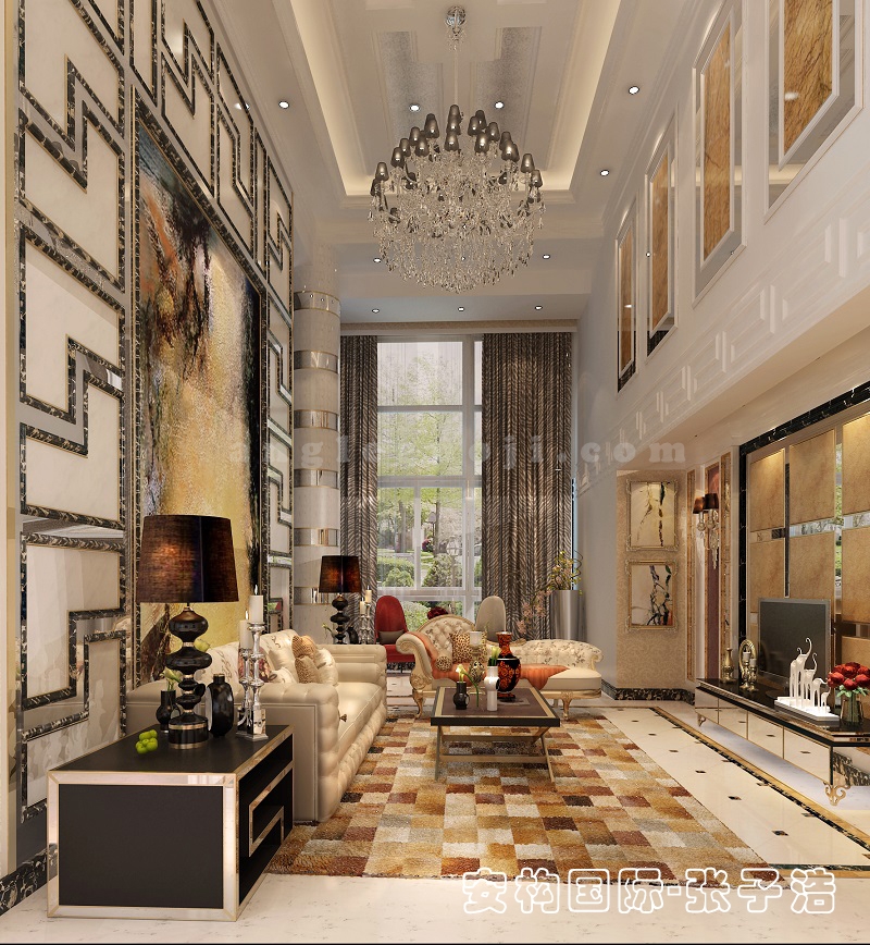 包头别墅 Art Deco 风格 | 品味奢雅的艺术装饰-1