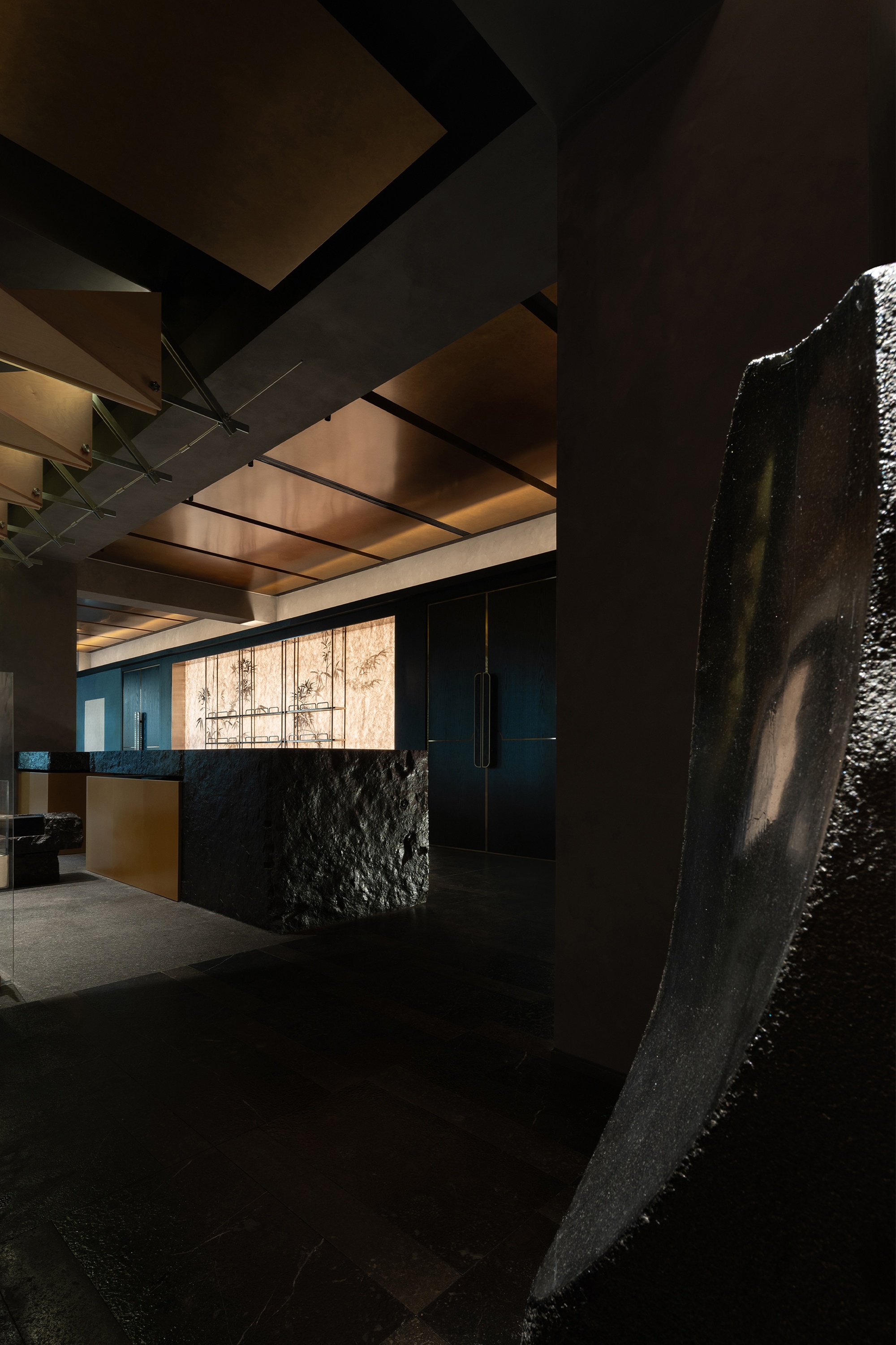 隐逸东方·五韵流形 北京300㎡餐饮空间丨中国北京丨营造清美空间-8