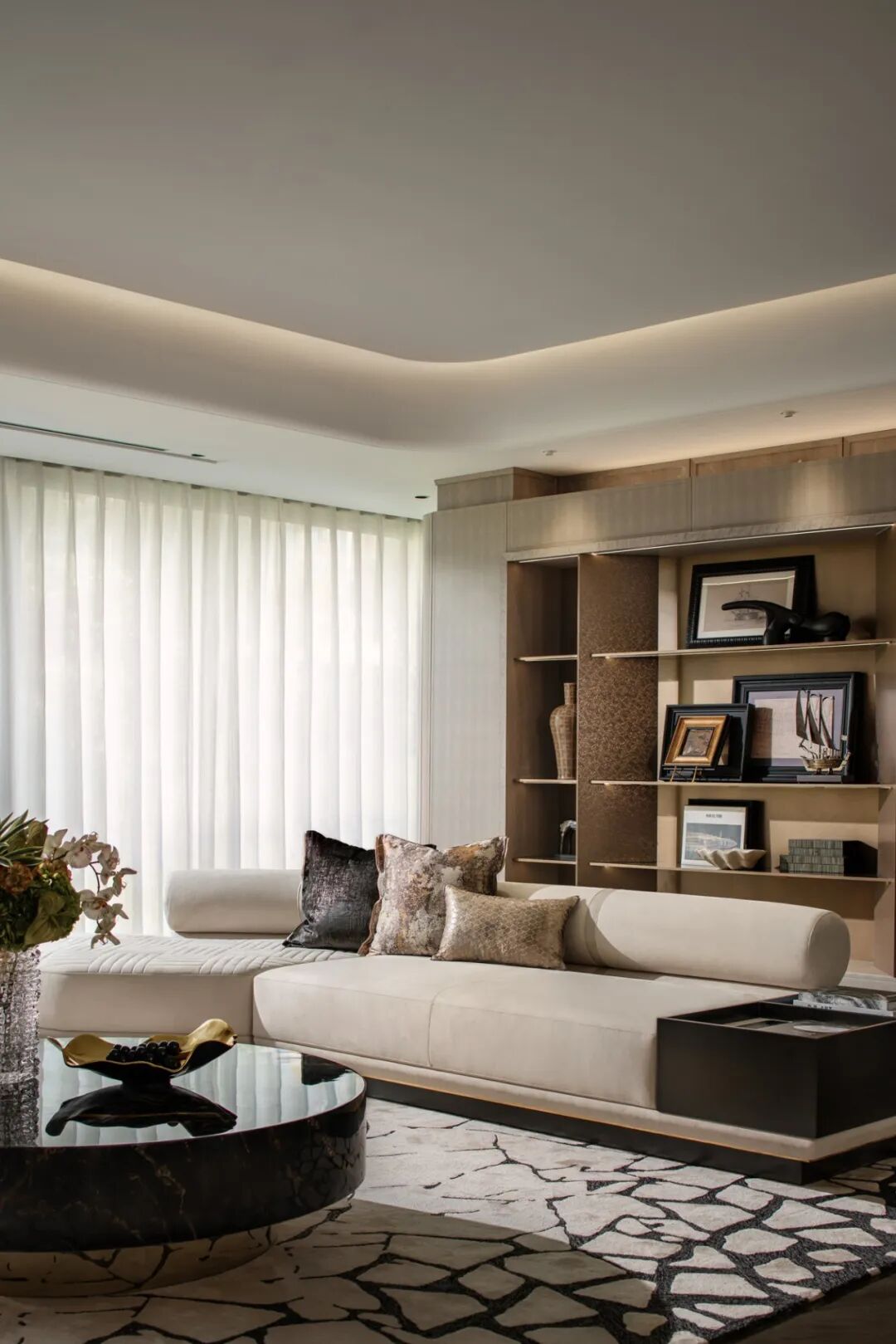 UHOUSEDESIGN丨198㎡城央隐奢之境-13