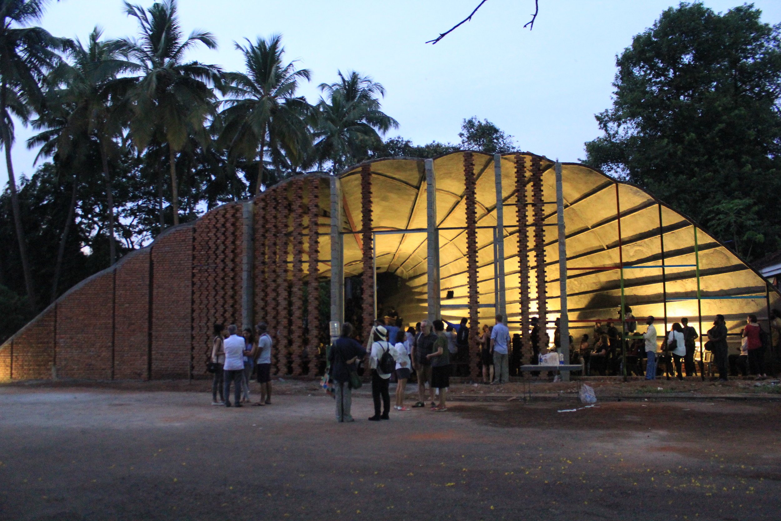 PAVILLION FOR KOCHI MUZIRIS BIENNALE 2014 WALLMAKERS-0