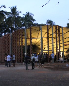 PAVILLION FOR KOCHI MUZIRIS BIENNALE 2014 WALLMAKERS