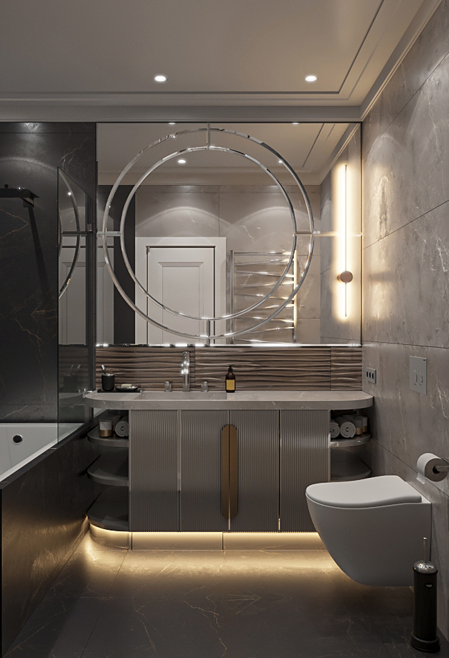 首都“菲利格拉德”小区男士风格公寓室内更新项目丨JDesign（设计师 Евгения Ревина）-8