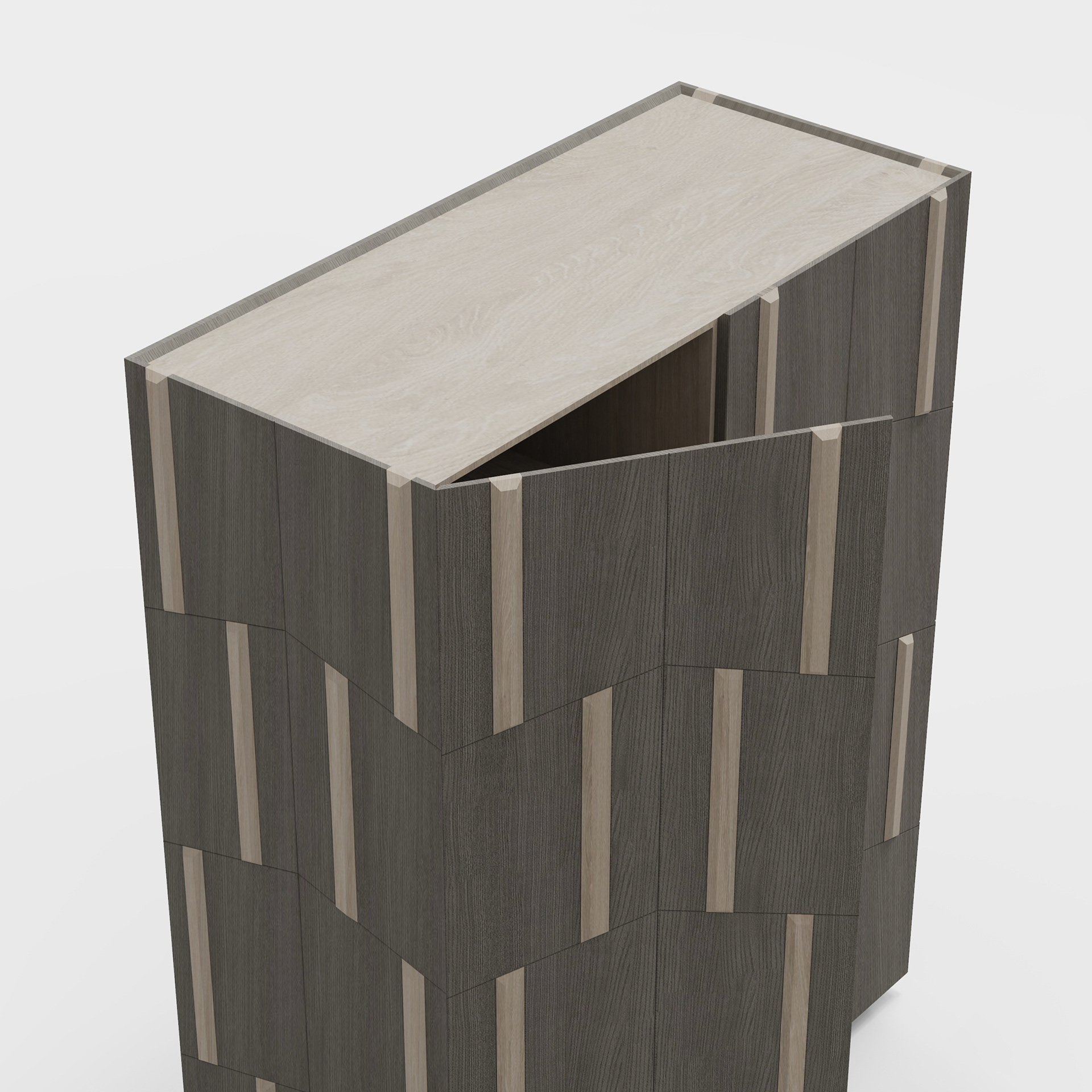 斜边餐具柜和高边柜丨Juanny Barcelò Borges-17