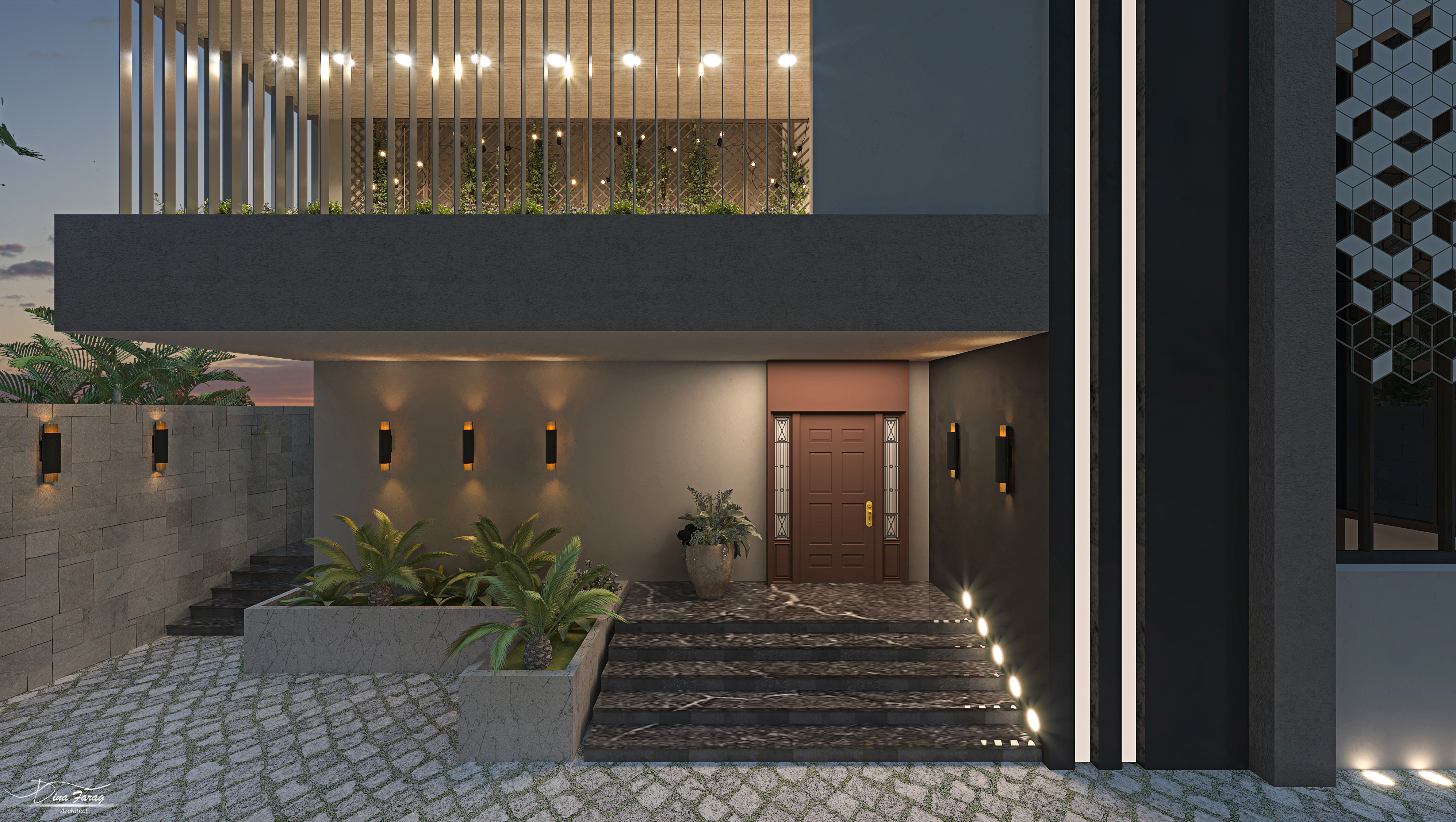 私人别墅丨也门丨DINA FARAG-101