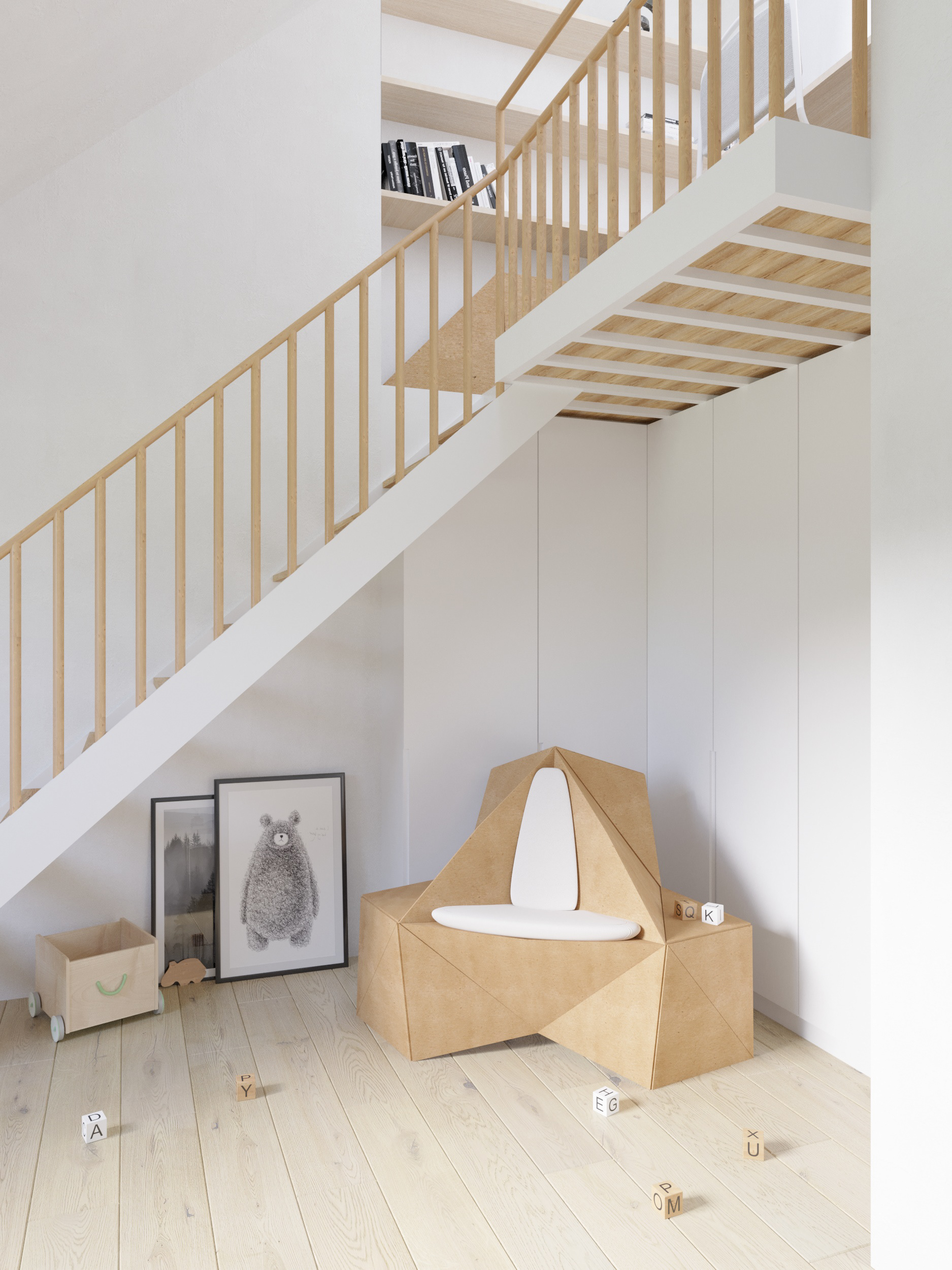 CUBE 扶手椅丨Sofia Svydnytska-11