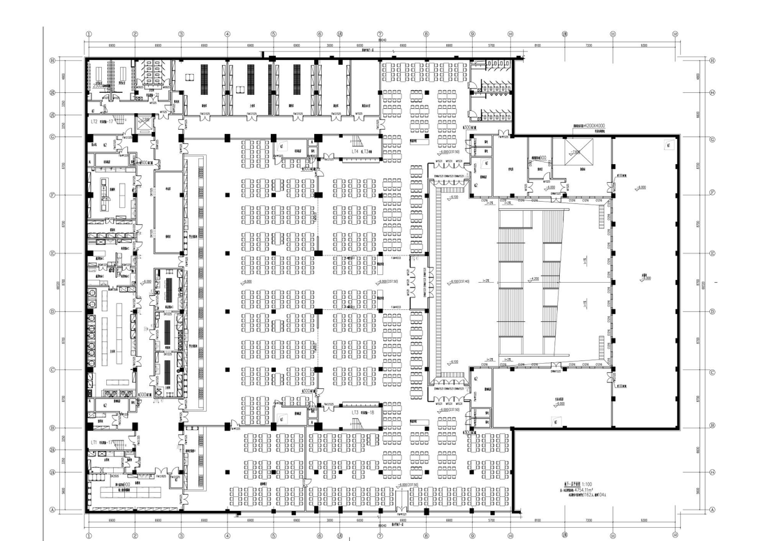 
新城大街小学中学内装工程设计 -17