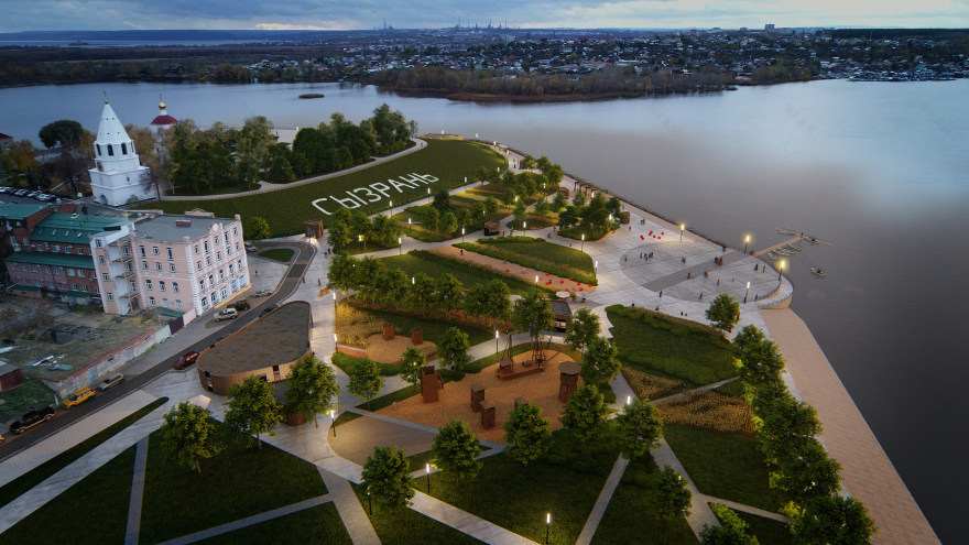 Syzran 市河岸景观设计丨俄罗斯萨马拉-8