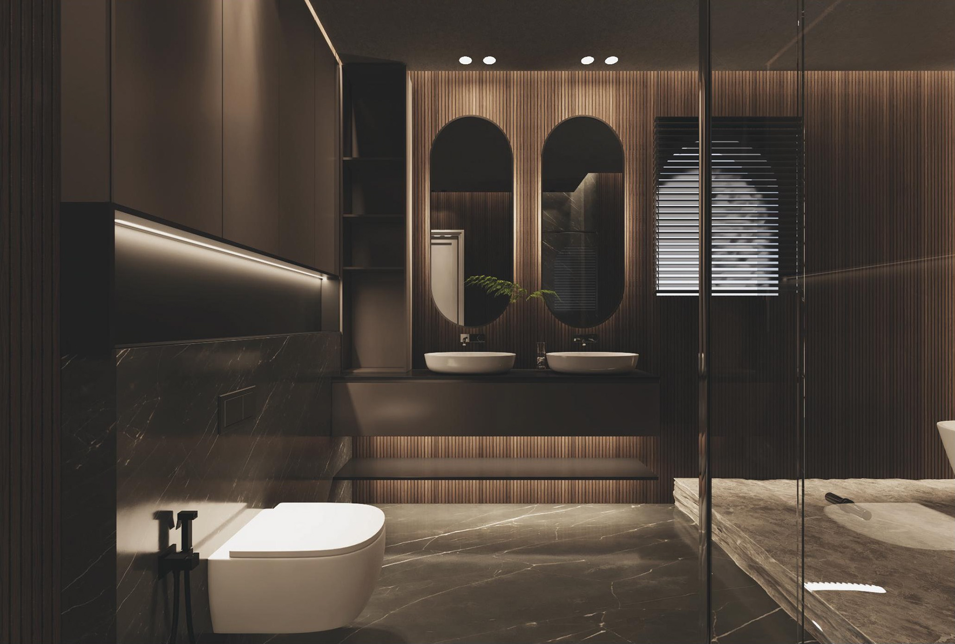 迪拜现代简约别墅室内设计丨阿联酋迪拜-6