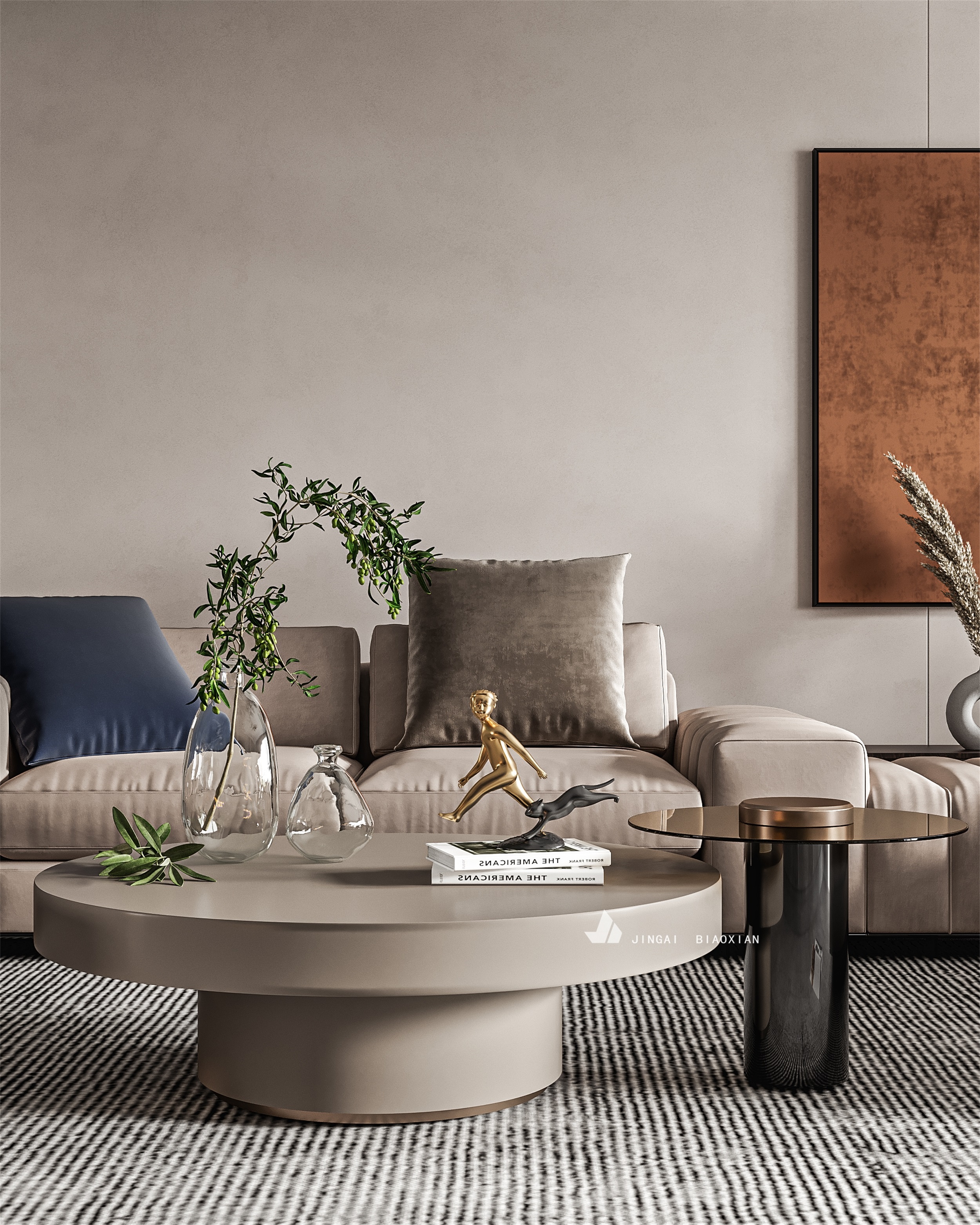 现代简约客餐厅设计案例-11