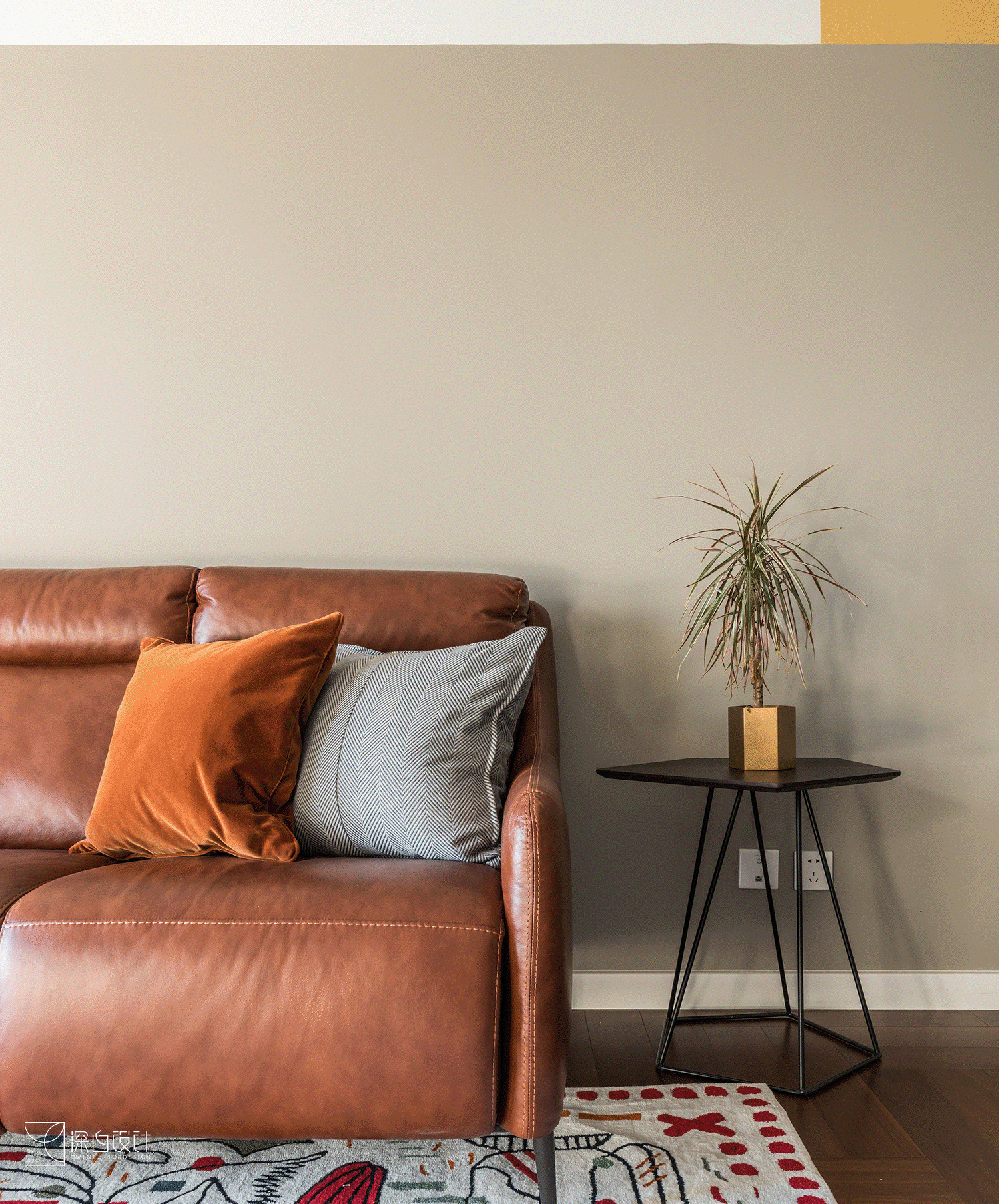 深白设计丨平层丨60平小户型的全屋减压法-11