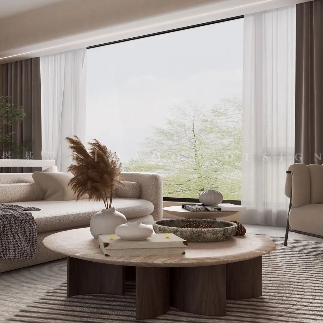 林山郡侘寂混搭风家居设计丨中国重庆丨重庆搭某设计-25