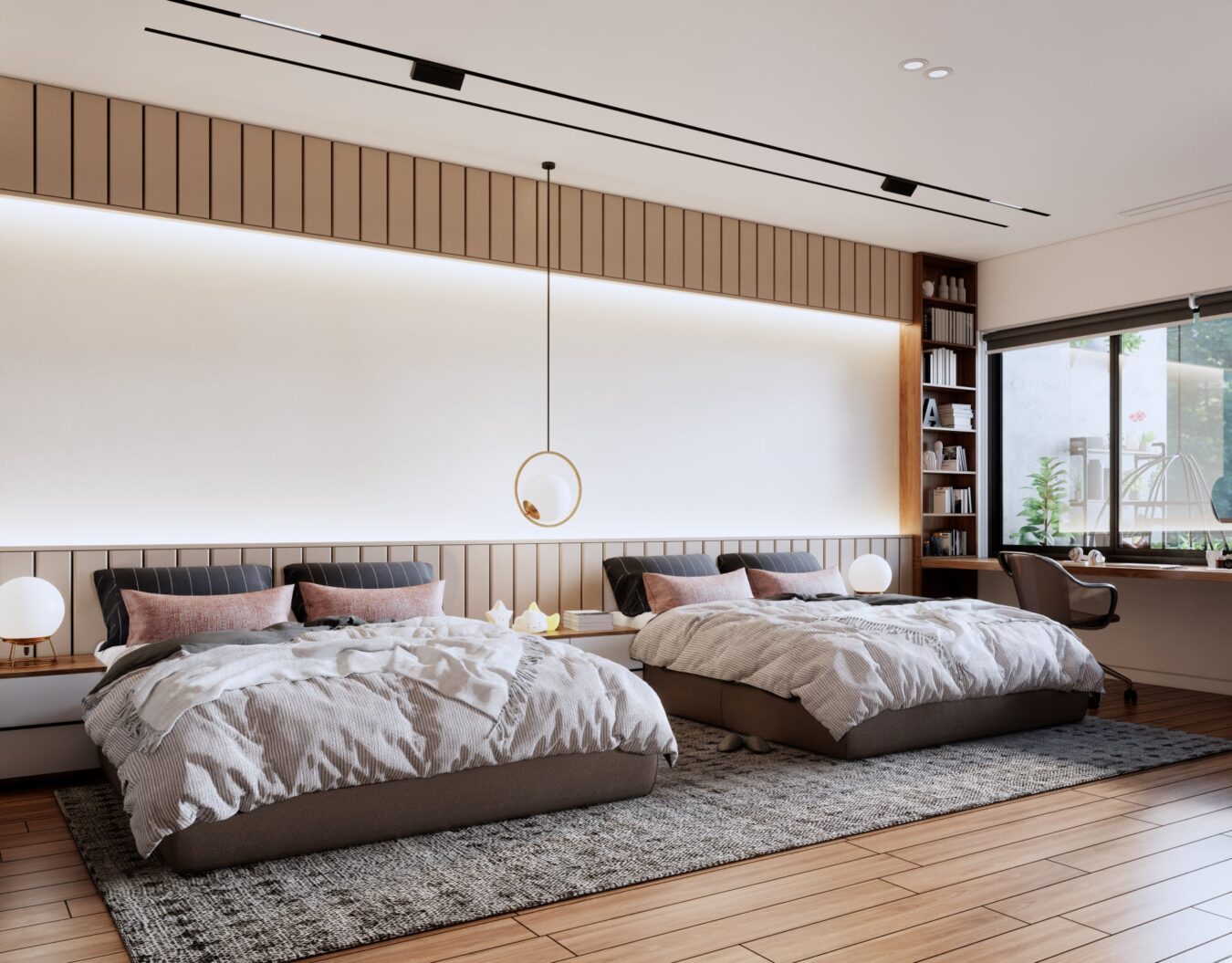 3D卧室女孩室内模型丨Gi Trap-4