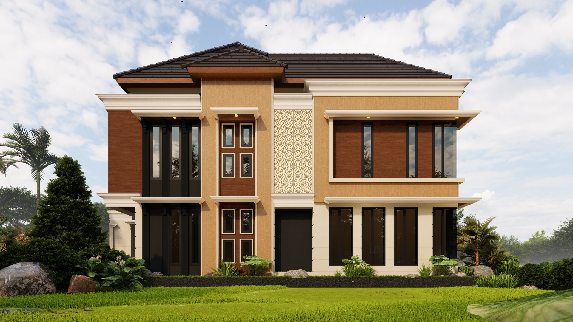 印尼 Batu 市完美别墅设计丨印度尼西亚东爪哇-4