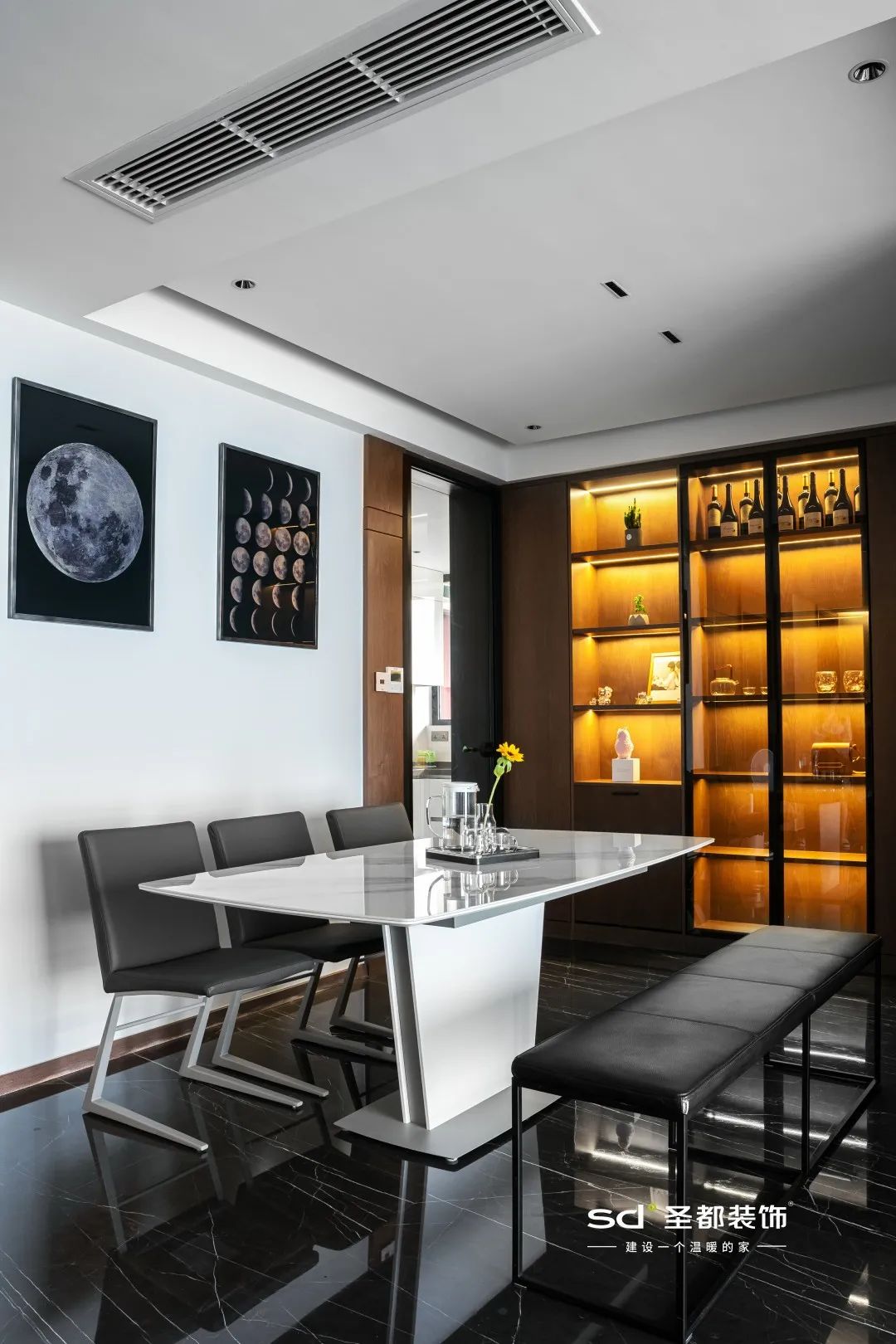 现代简约风家居,主卧占⅓太享受,神仙衣帽间心动 100%!-28