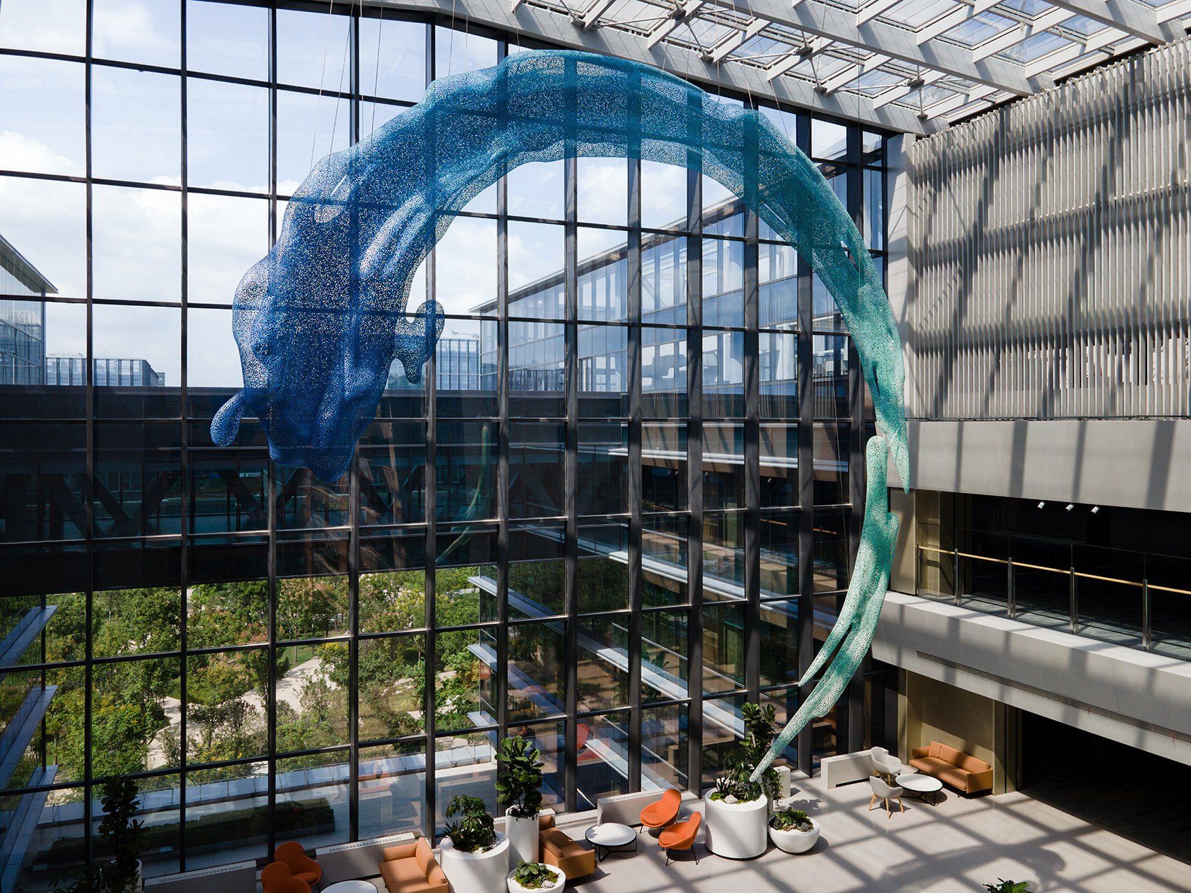 阿里巴巴全球总部访客中心艺术品丨中国杭州丨李令艺术工作室-10