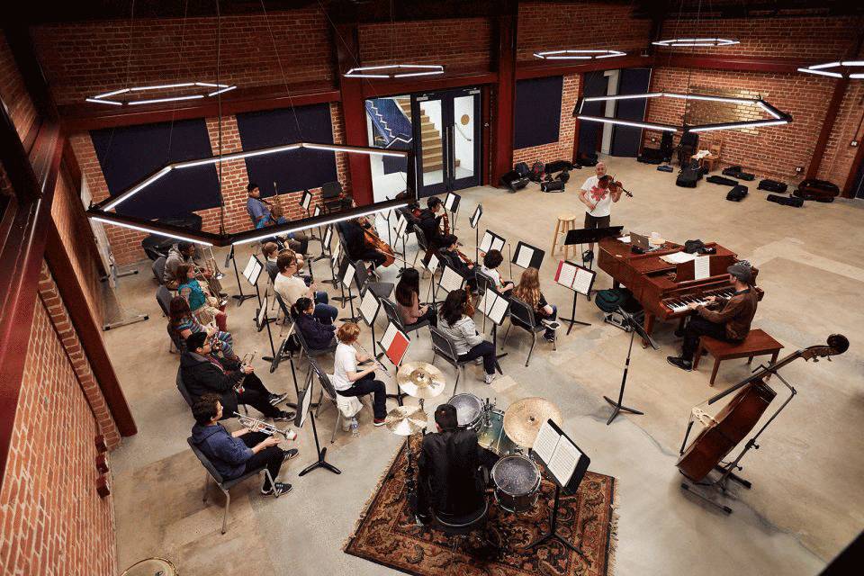 洛杉矶好莱坞大道上的Silverlake音乐学校  Bestor Architecture-6