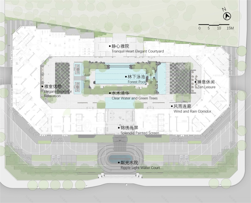 海口鸿园国际公寓(雅诗阁)丨中国海口丨蓝调国际(景观),上海天华建筑设计有限公司(建筑)-119