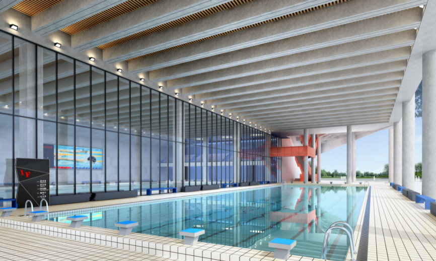 用设计诠释运动无限魅力|大浪体育中心-34