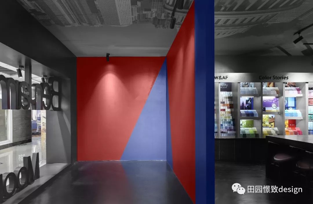 乐山意凡 Benjamin Moore 色彩体验店 | 现代设计风格中的色彩冲击-9