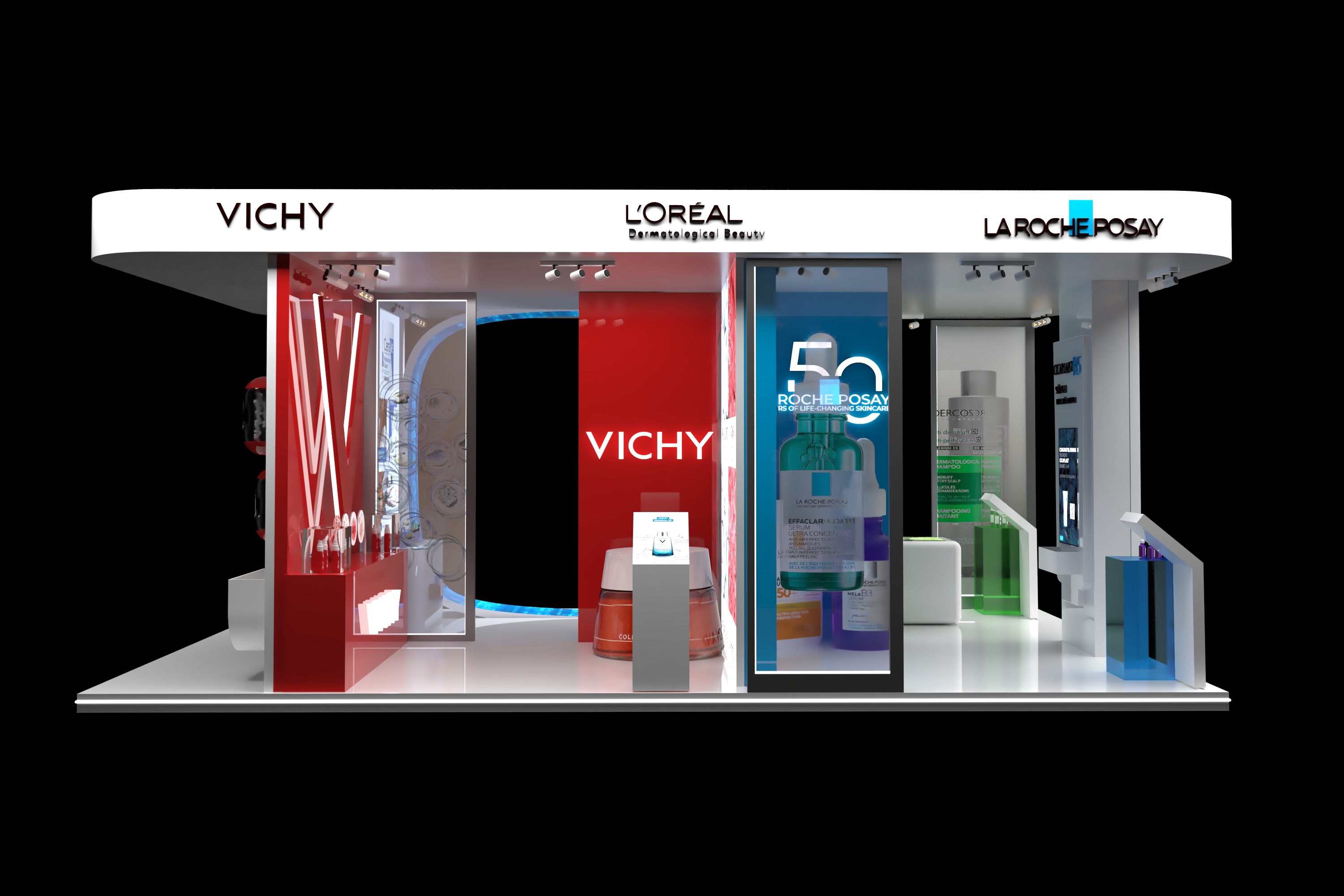 L'OREAL dermatological beauty booth proposal-4