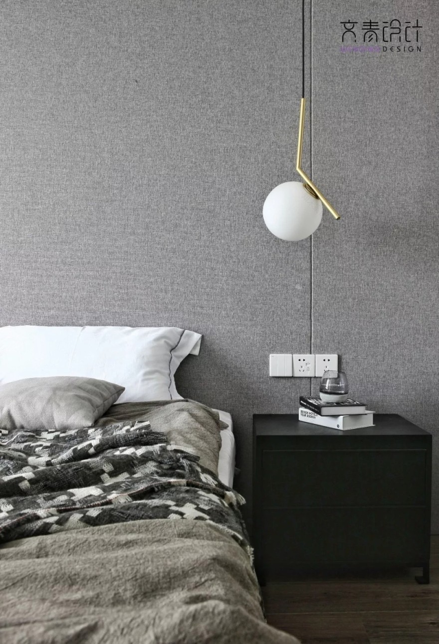 《朋友》140㎡轻奢现代住宅 文青设计-20