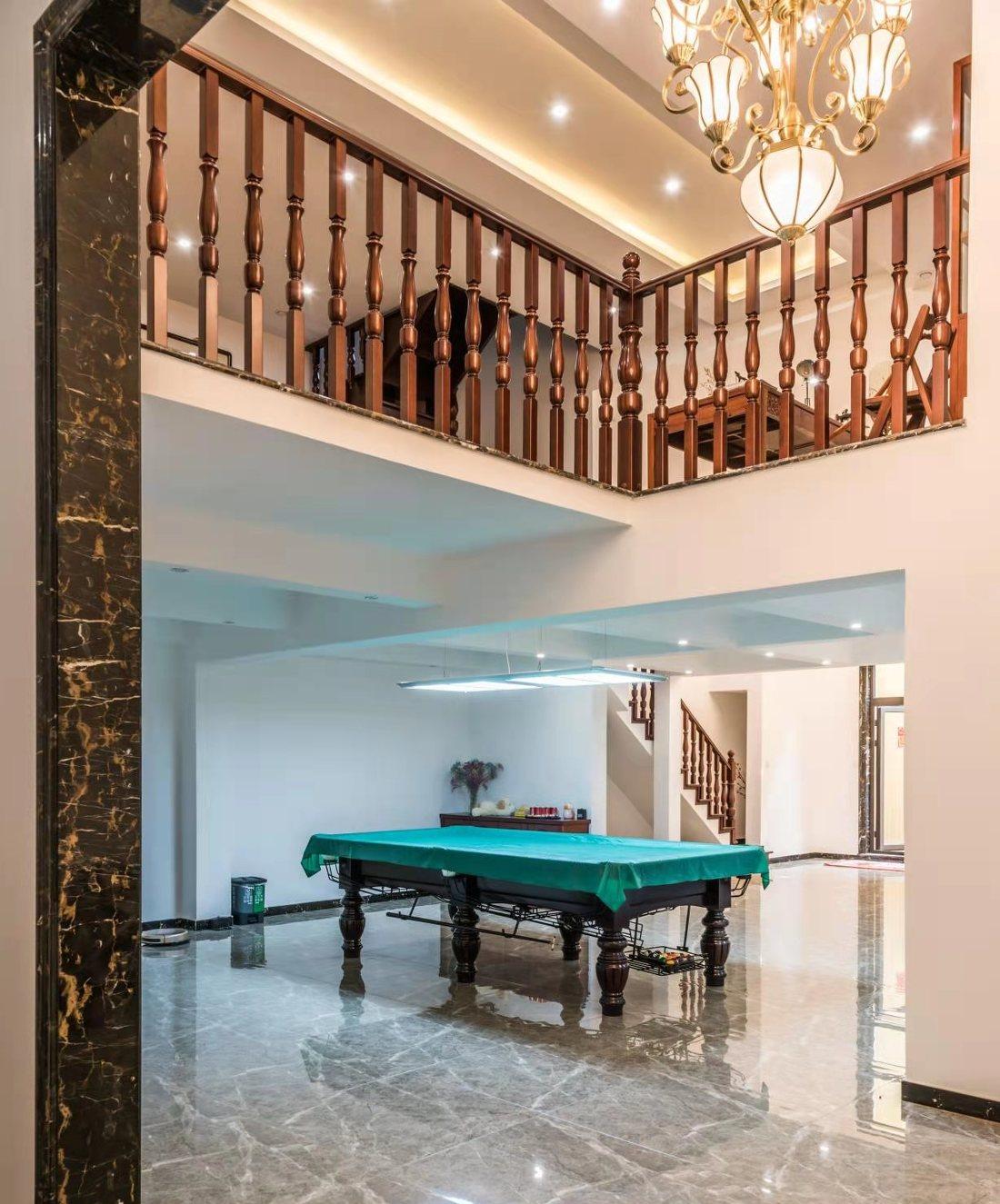 美式古典融合中式禅意复古美家丨意巢设计事务所-22