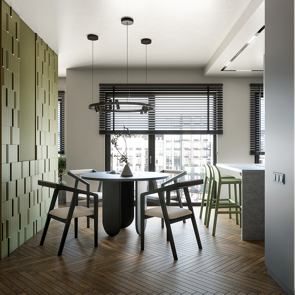 华沙公寓室内设计项目丨波兰华沙丨nanovo.studio-8