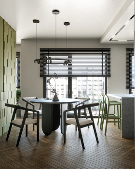 华沙公寓室内设计项目丨波兰华沙丨nanovo.studio