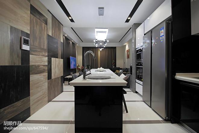 22万元复式150平米装修案例·效果图  将爱·90后小夫妻的黑白调-19