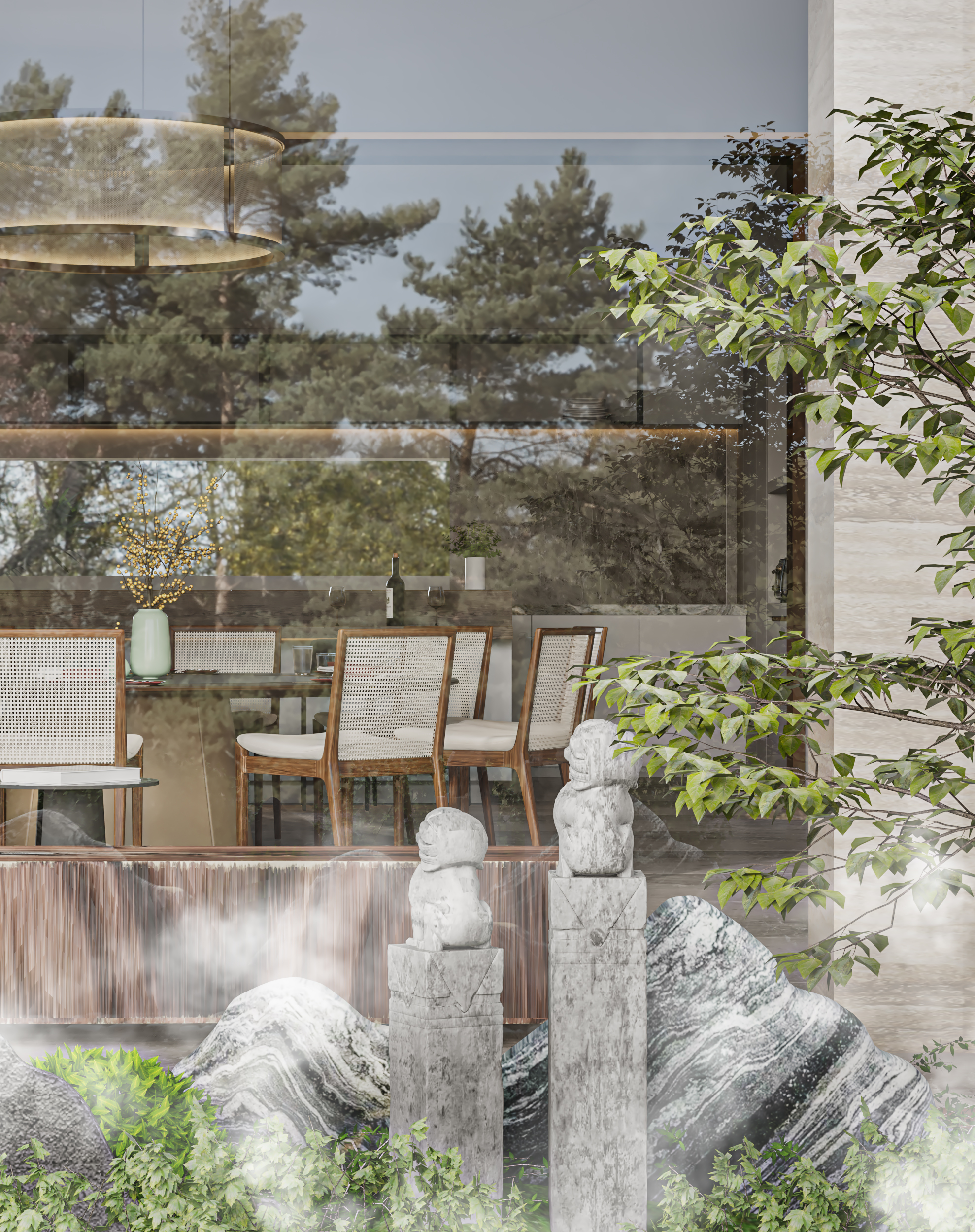 别墅渲染作品-5