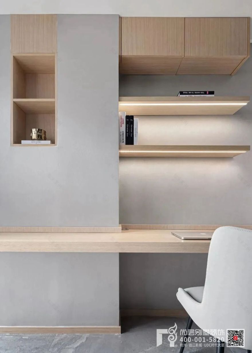 现代大平层设计丨杭州尚层装饰-33