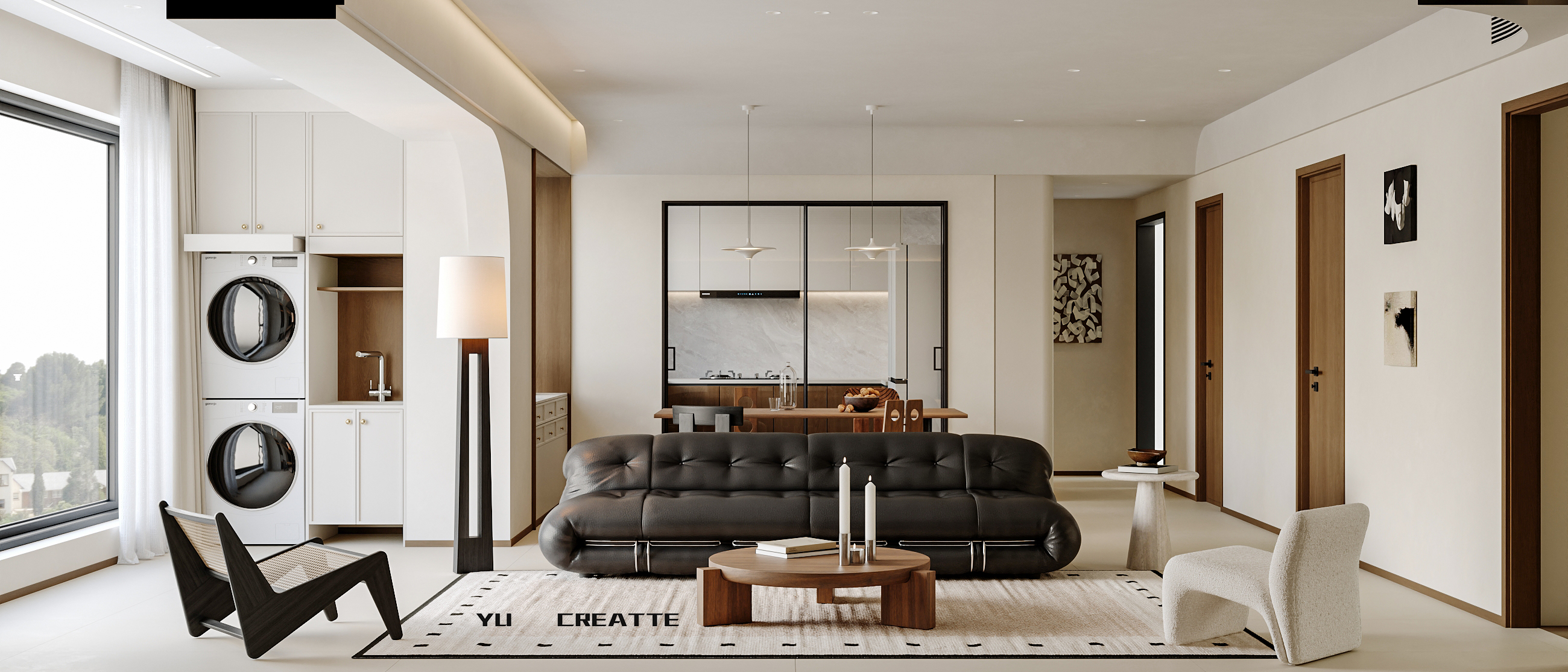 中古奶油 客餐厅 主人房 儿童房丨近期表现-3