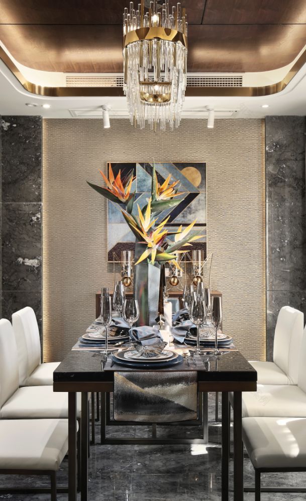 光明御品样板间 | 浪漫音符赋予空间轻灵魅力-39