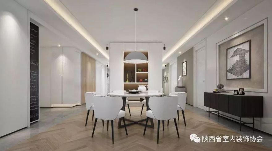 西安逸翠园三现代简约家居设计,简洁明快的空间艺术-23