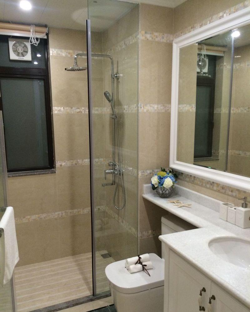 广州衡展江山时代房地产104平米法式浪漫蓝调空间设计-16