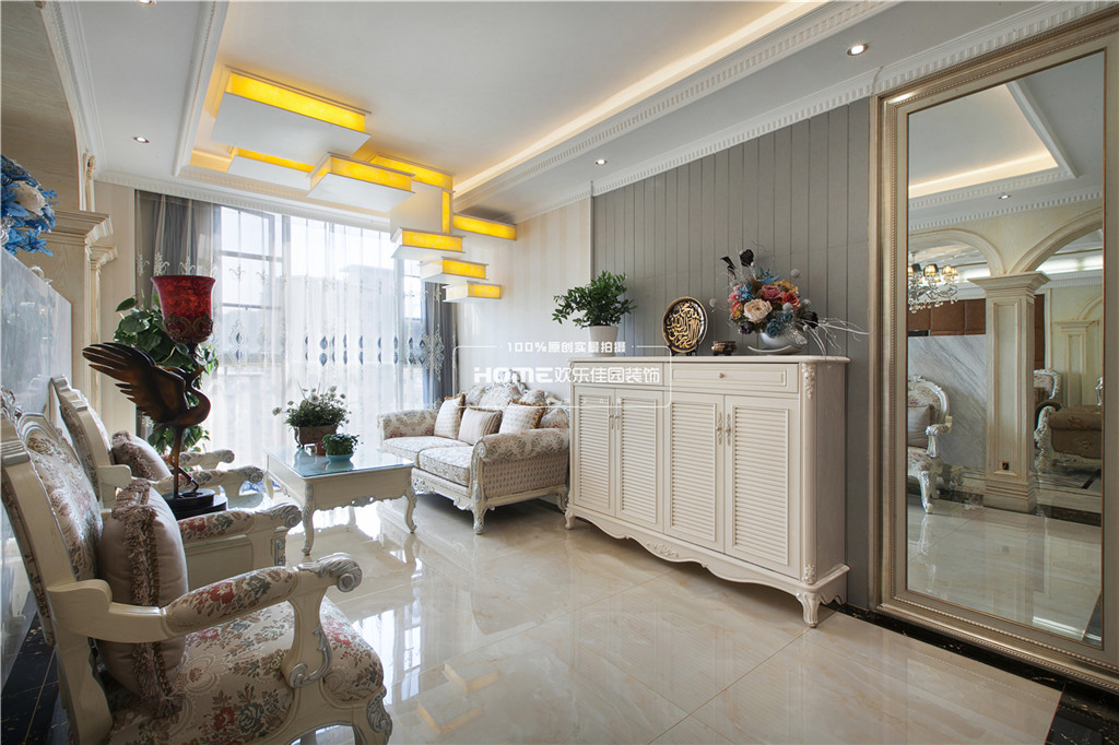 昆明丽水雅苑 85 平米欧式平墅设计，展现大宅尊贵气度-27