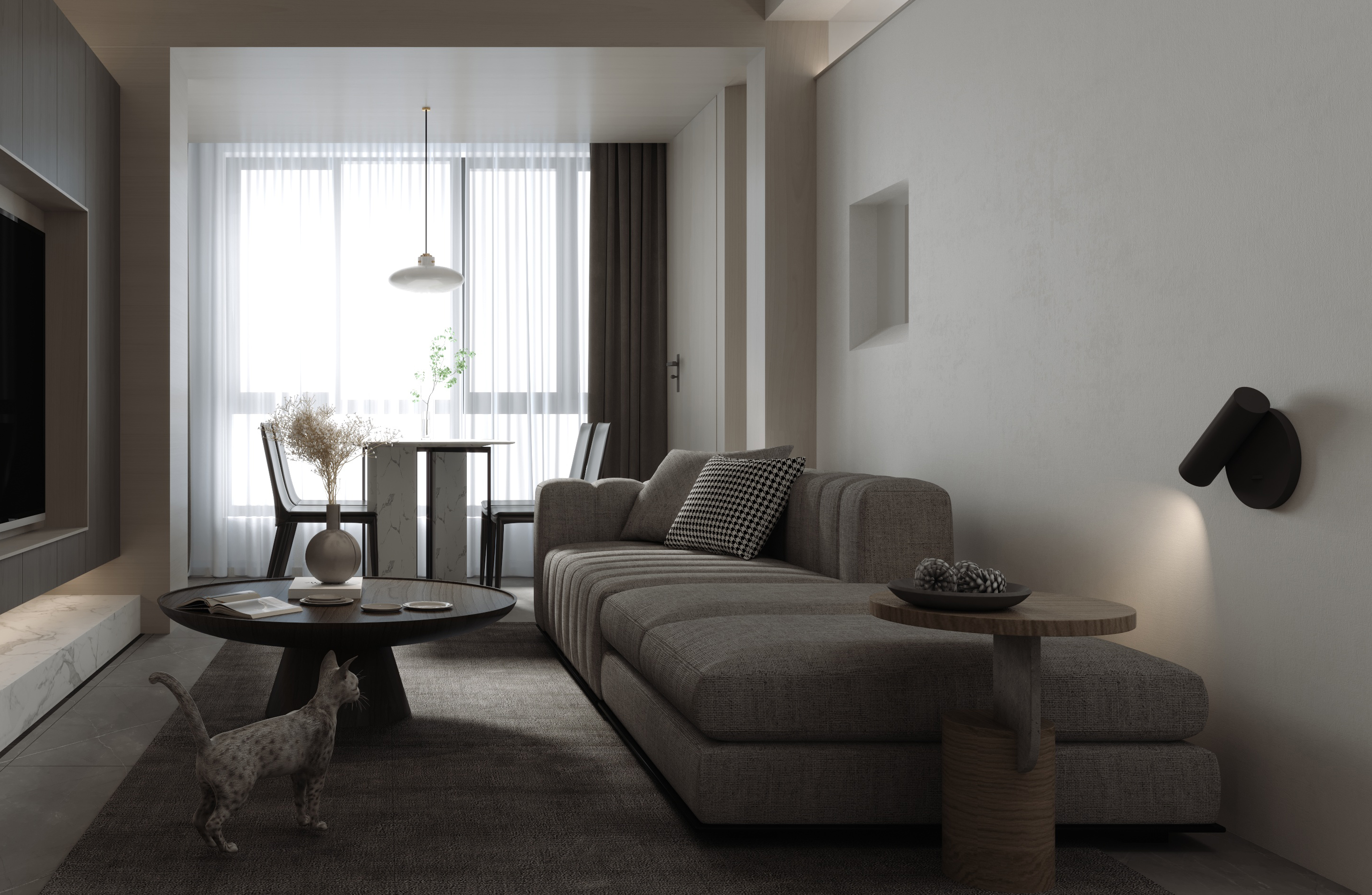 素若空间 | 宁静致远的室内设计美学-9