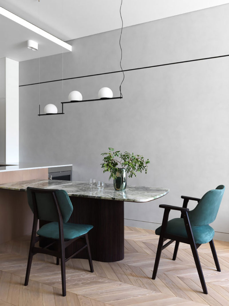 莫斯科 80 平米现代公寓,极简风格与强大储物空间的完美结合-8