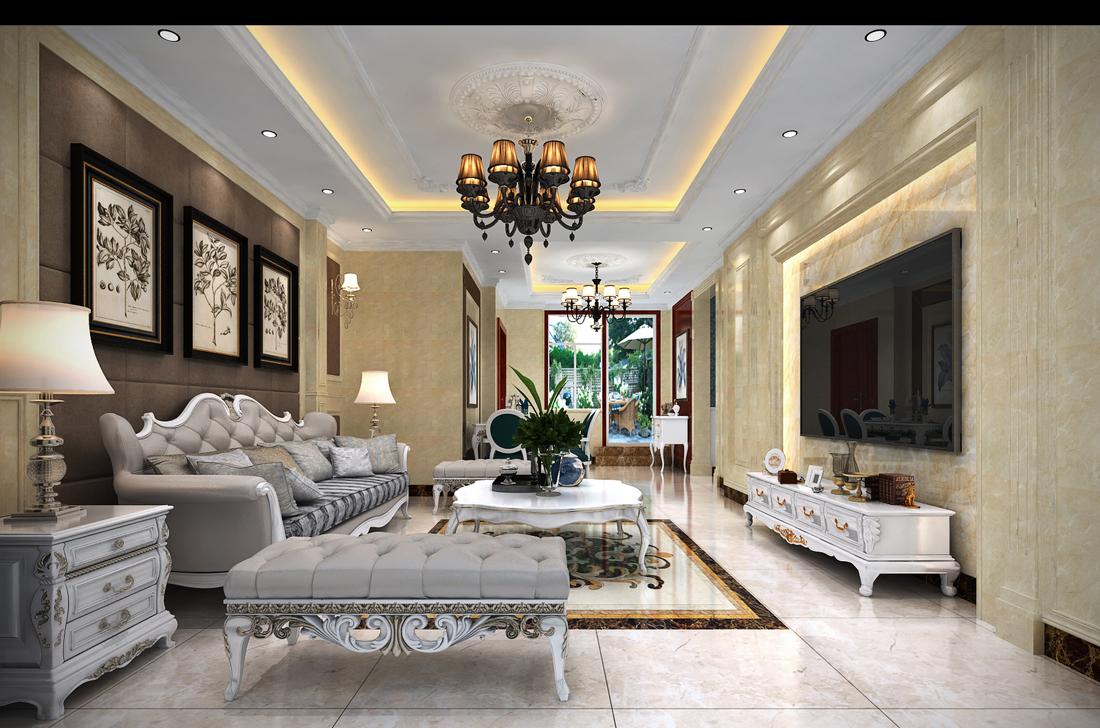 
阳光揽胜小洋房阁楼设计 -0