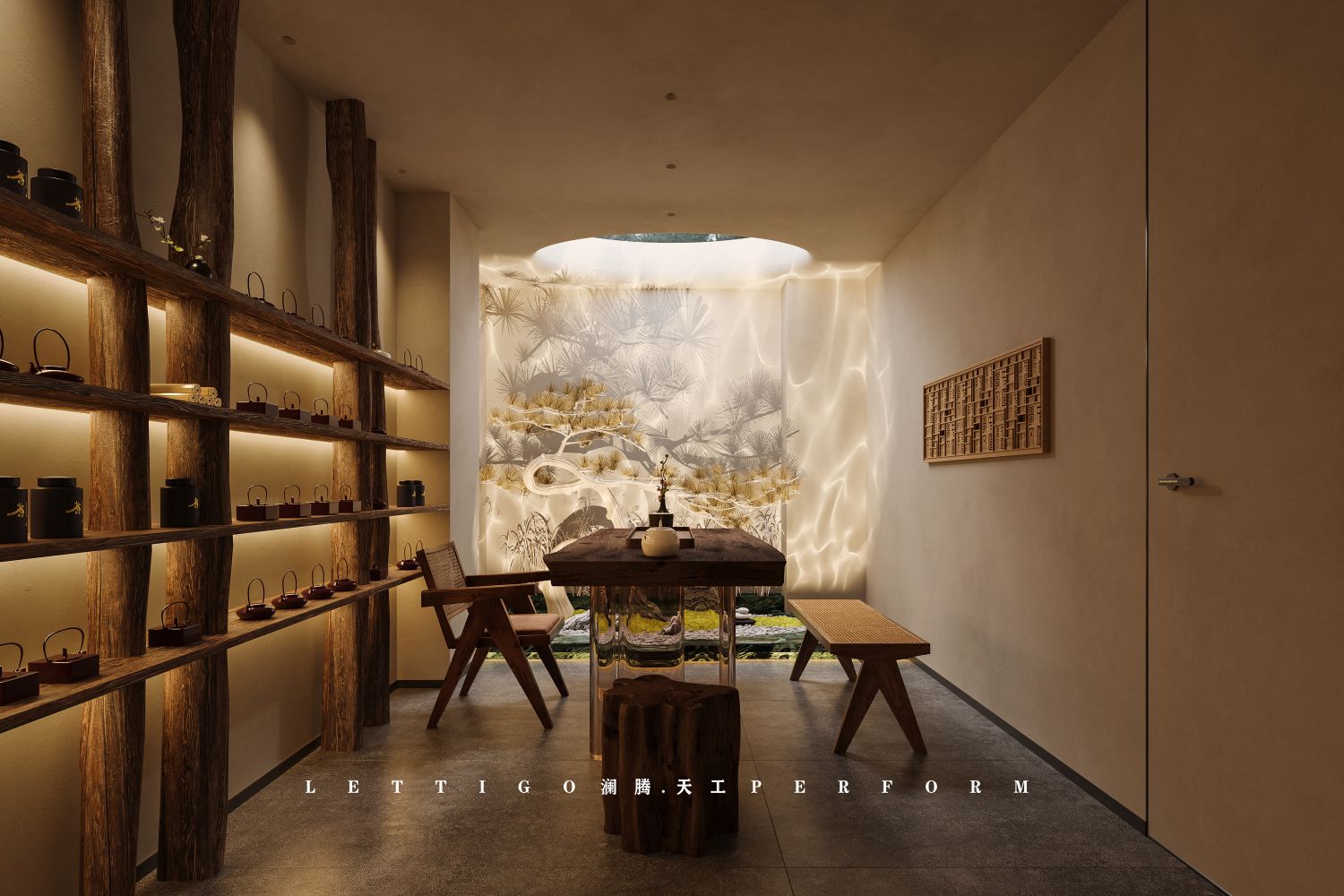 原木禅意风别墅，中式审美的至高境界-4