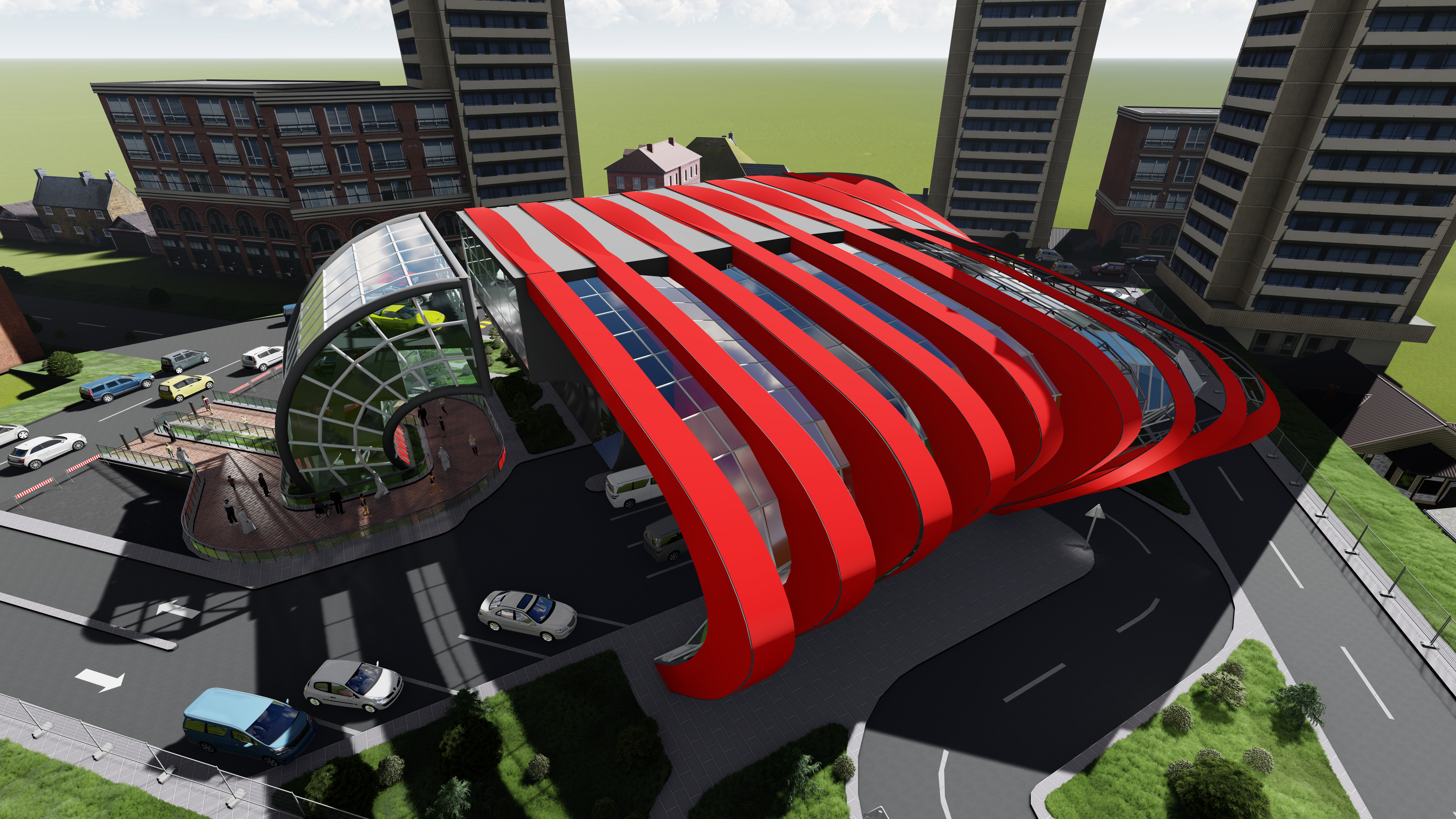 汽车展厅项目-5