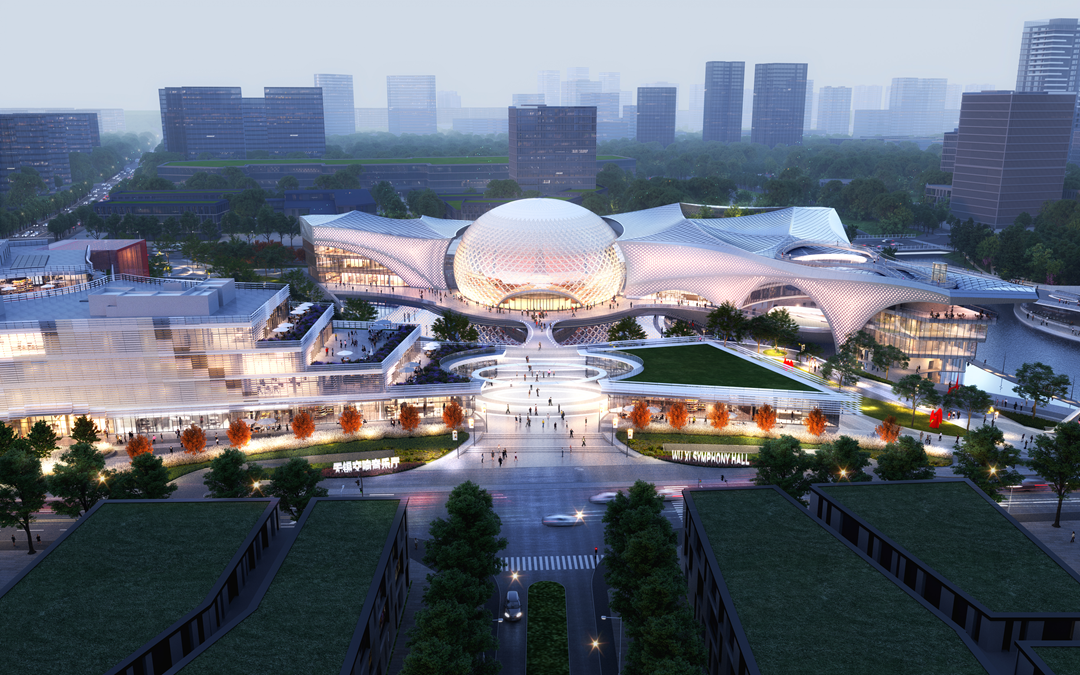 无锡交响音乐厅丨中国无锡丨同济设计集团,美国PE-6