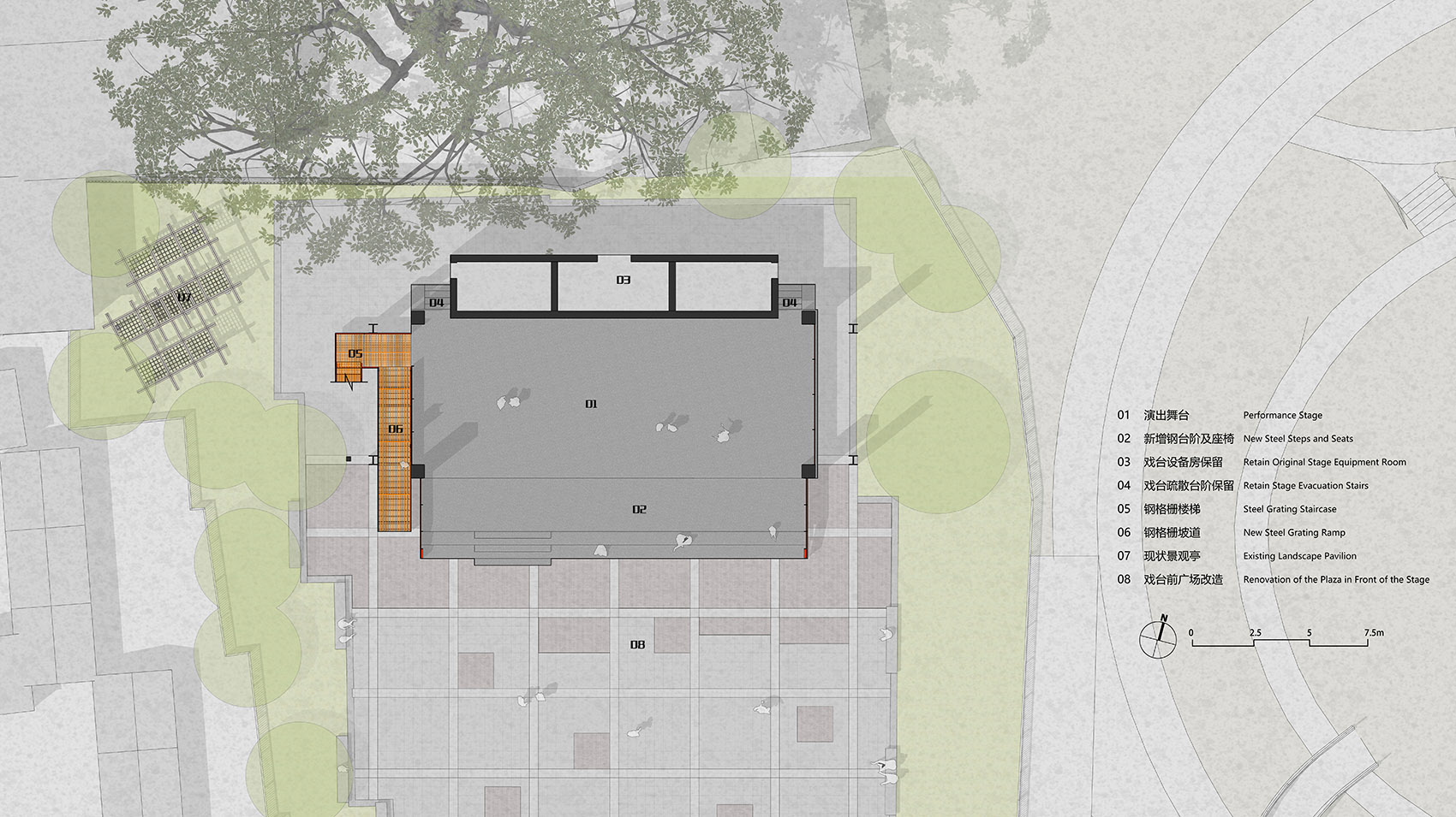 羌下村戏台变形记,深圳丨中国深圳丨自组空间设计-54