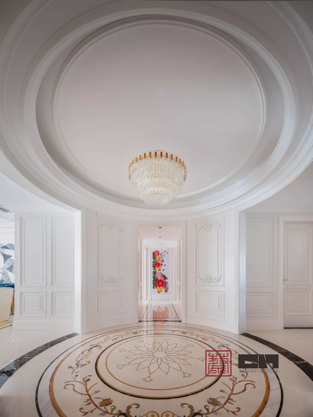 椒江巴黎跨界之中央花园轻奢设计-36