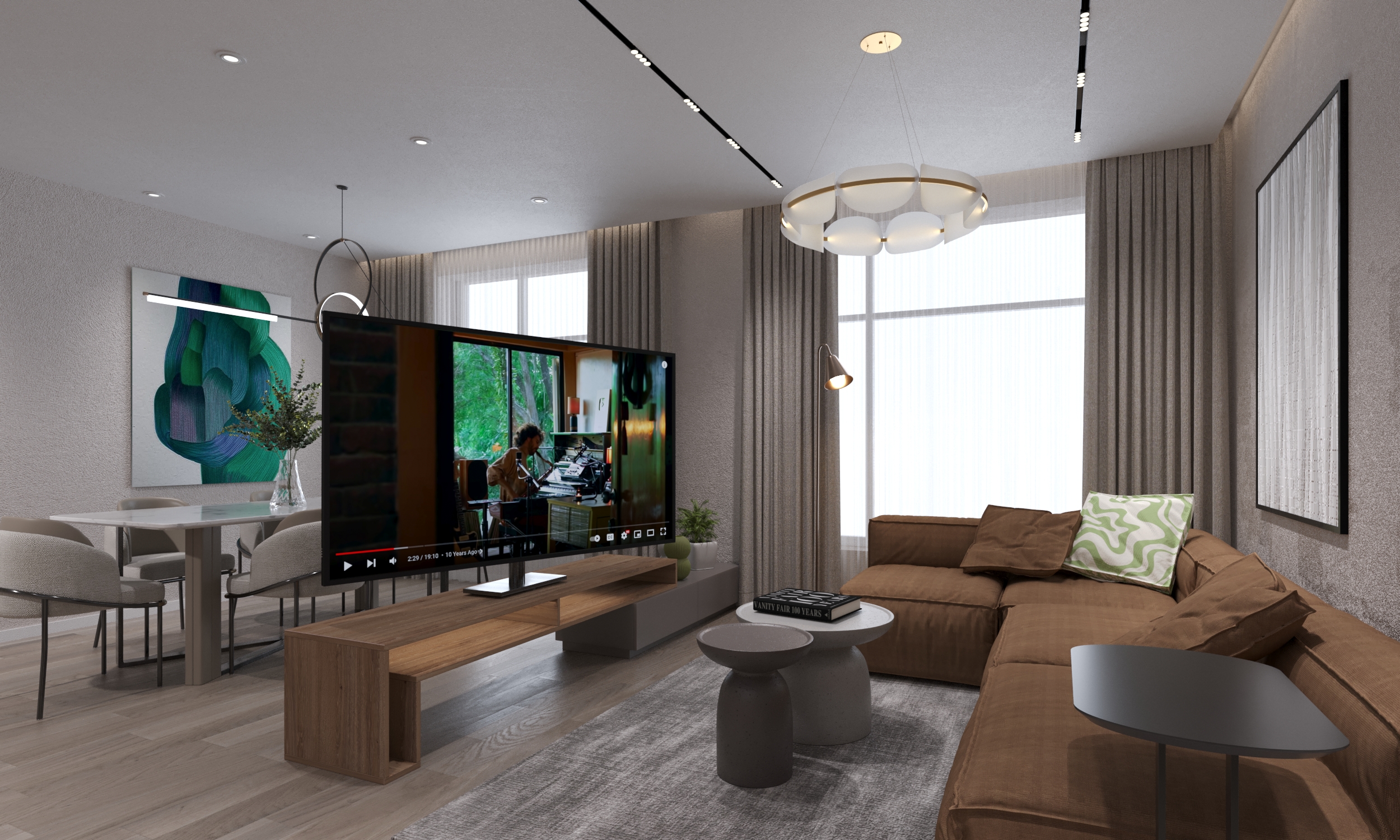 两居室公寓设计丨蒙古丨De.Goo-11