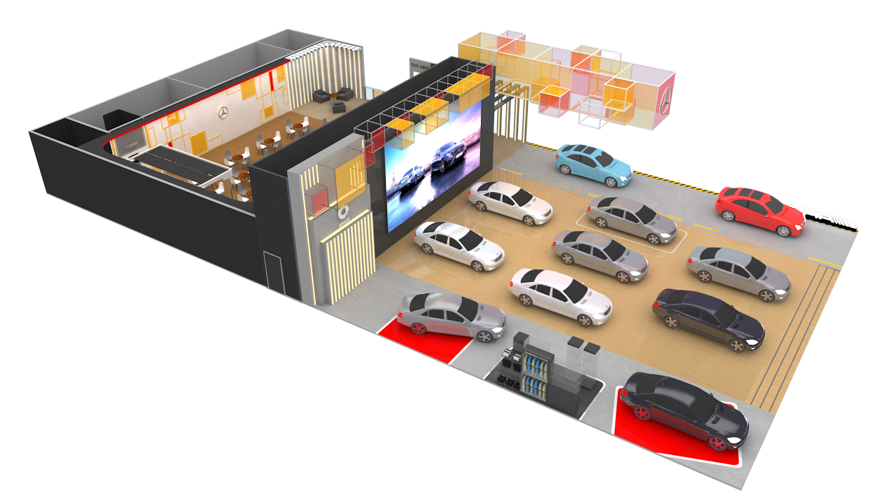 MERCEDES-BENZ BOOTH EXHIBITION CONCEPT-5