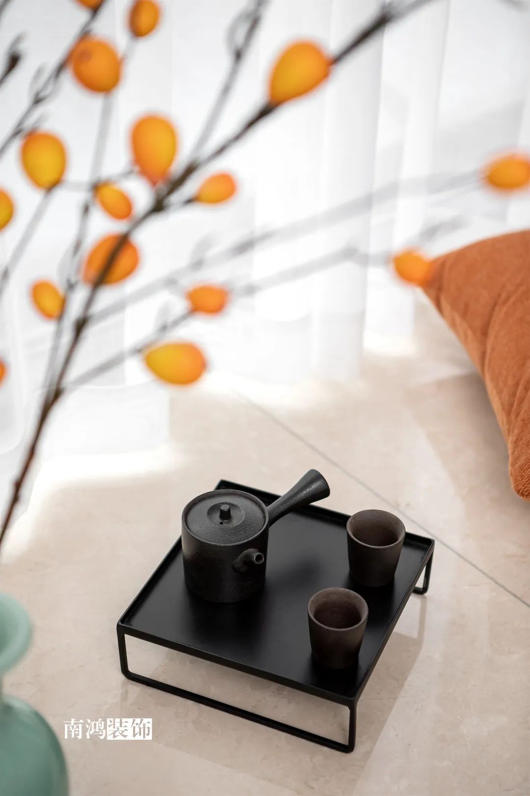 新中式风雅住宅丨浙江南鸿装饰-1